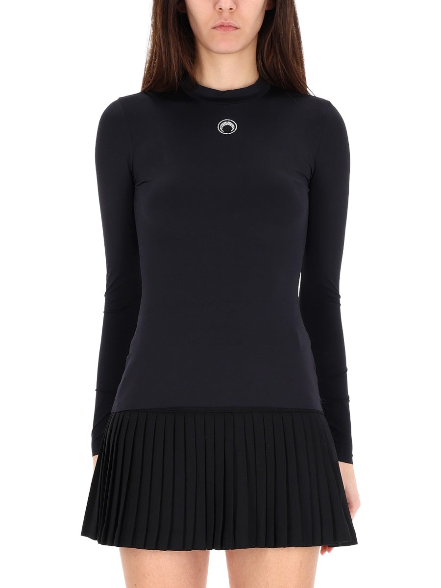 Marine Serre Top - Black | 7a5ff6ef53202ca8dae87edc825b1ff800f546ec
