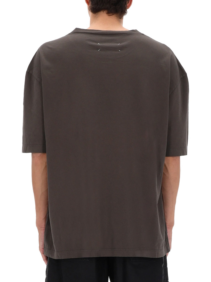 Maison Margiela T shirt - Brown | 111fd473a3901eca23b4d44d2036eb99e417f98a