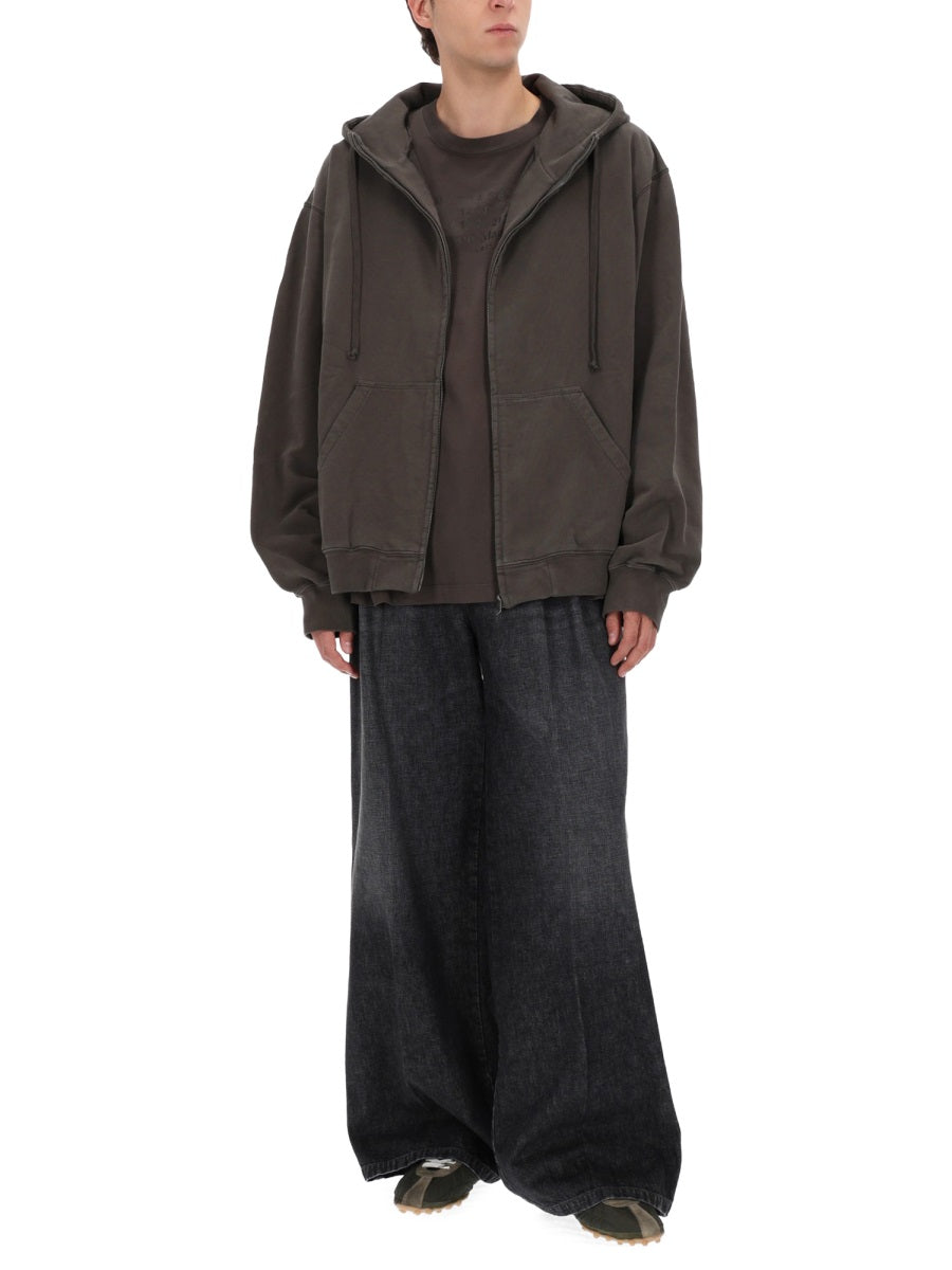 Maison Margiela Felpe - Brown | aeb93ce9a87fb14969b62e99cf076b1ea1eace60