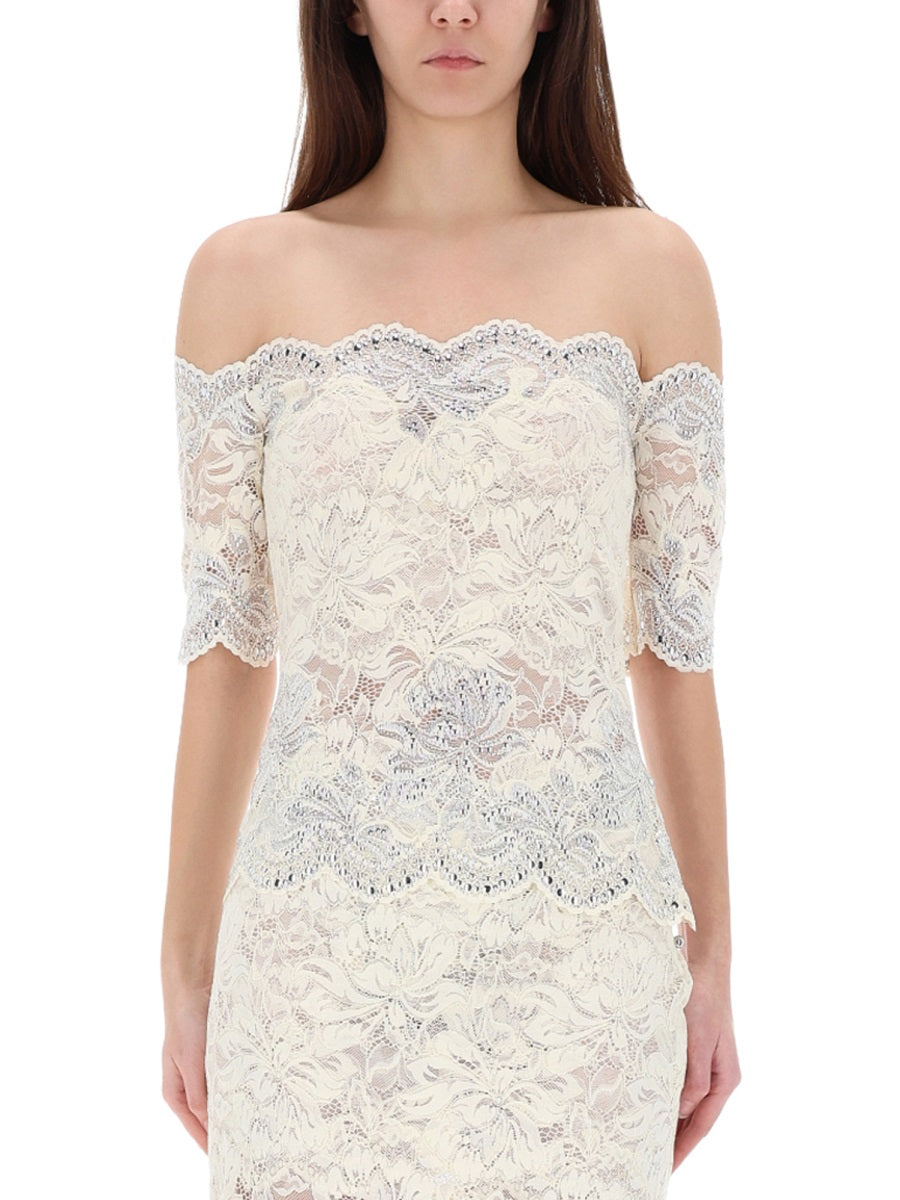 Rabanne Top - Ivory | 0d0dabed7237469599497ebf3db0aafc86e33925