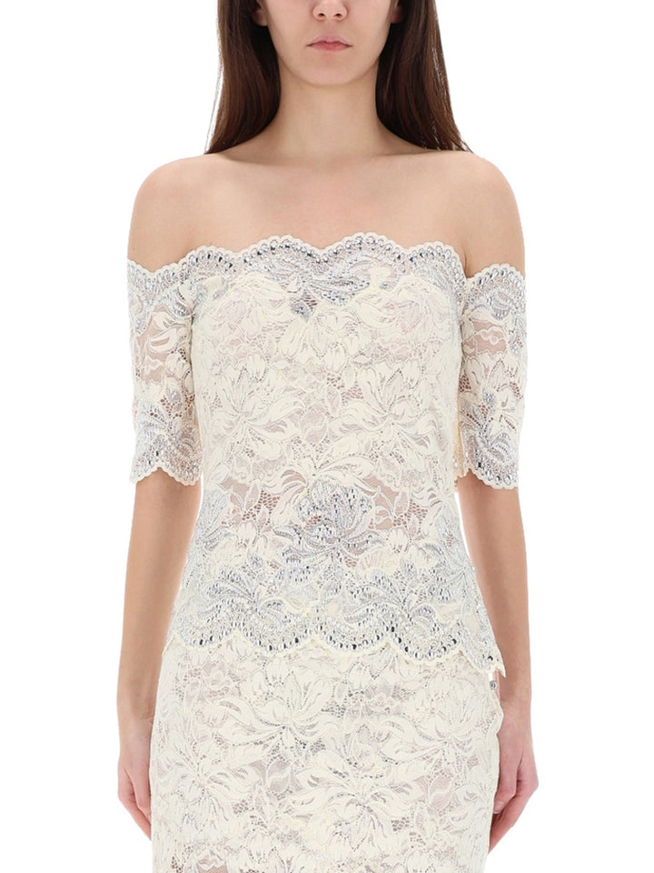 Rabanne Top - Ivory | 0d0dabed7237469599497ebf3db0aafc86e33925