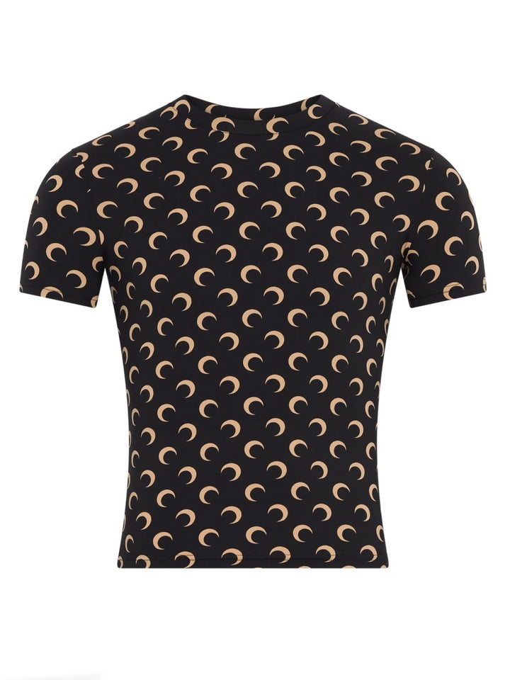Marine Serre Top - Black | 293322814ce7cd245068c745f51d90932c5b6a5f