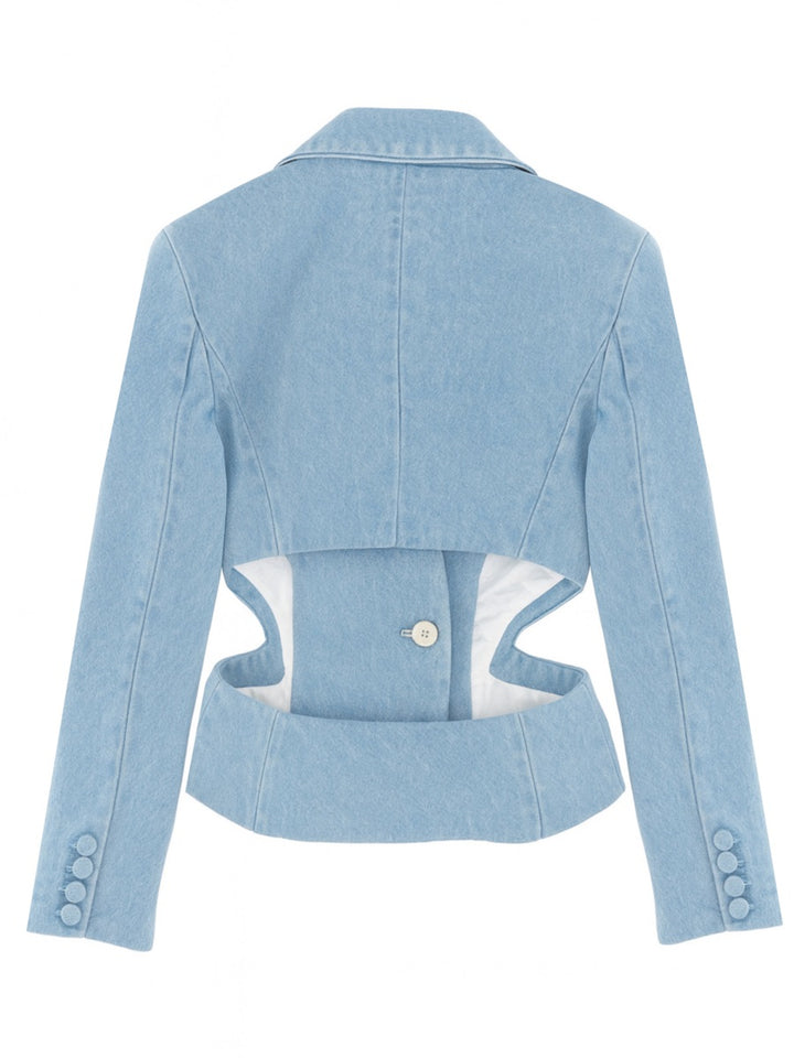 Nina Ricci Giacche - Blue | f2f9953725f062de13a069329b3a2e781b3359ea