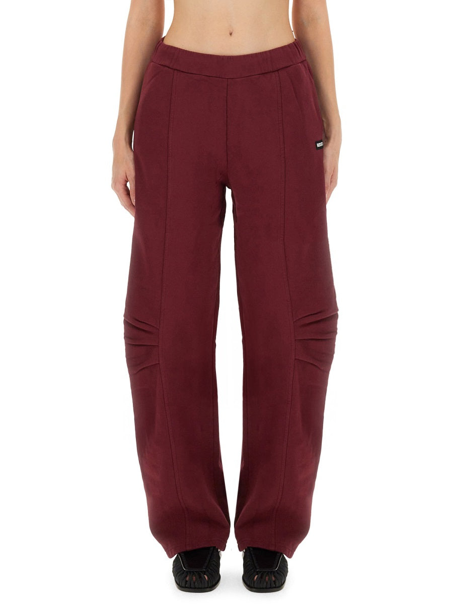 Rotate Birger Christensen Pantaloni - Bordeaux | 6309abda27b83ac7fa101e25f0491b66576776fe