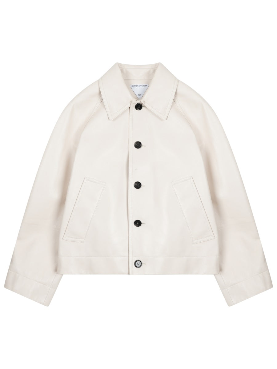 Bottega Veneta Capi in Pelle - White | 14a3e5f37f81c45aa670b3cd1a11a7cb0d02abc1