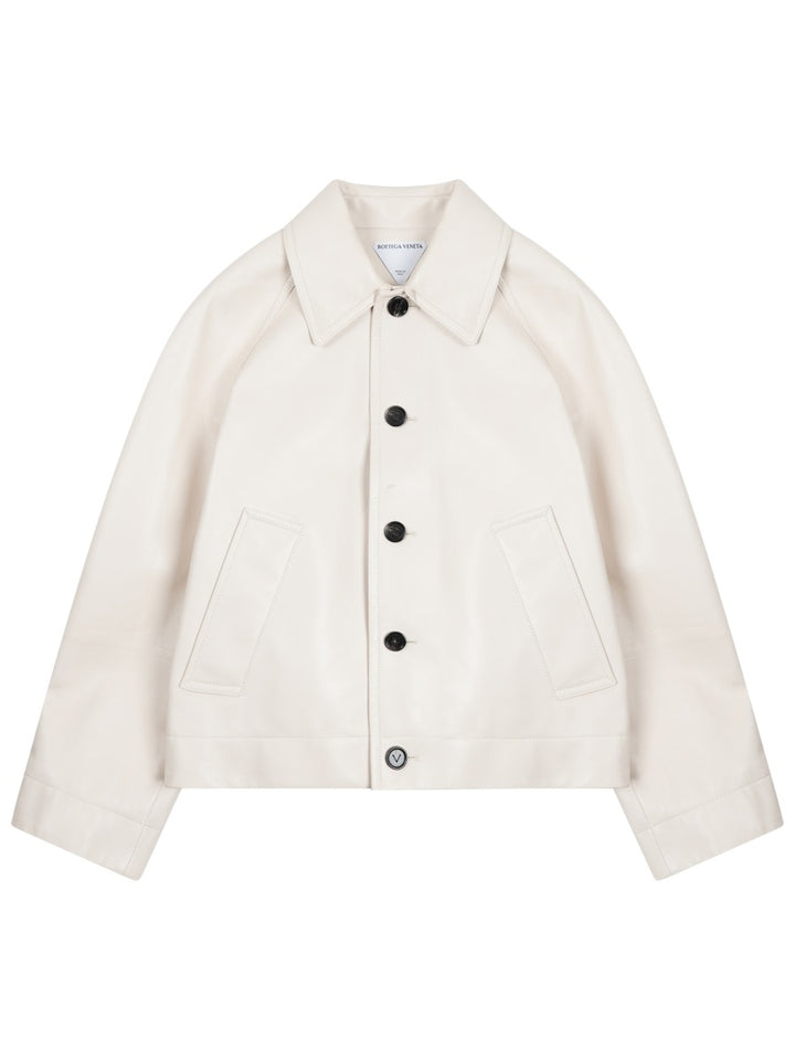 Bottega Veneta Capi in Pelle - White | 14a3e5f37f81c45aa670b3cd1a11a7cb0d02abc1
