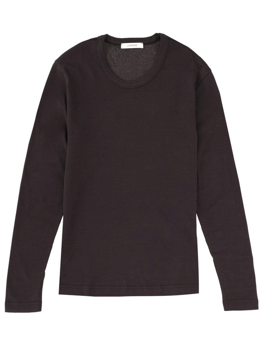 Lemaire Top - Charcoal | 285181ea68285e3d5823ee6fa5aecbb4e1f4aad7