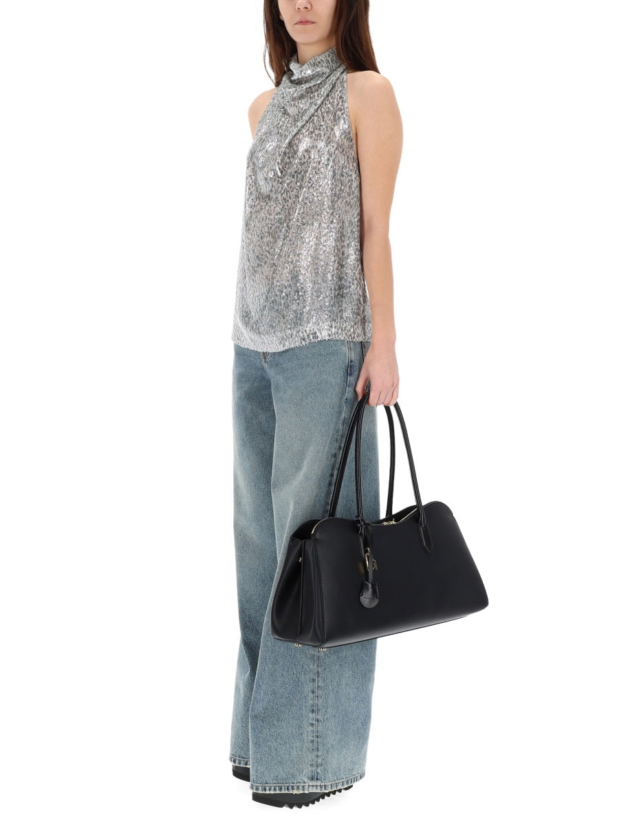 Stella Mccartney Top - Silver | ba31006f4a599977165e062a2b0e3146b6114acc
