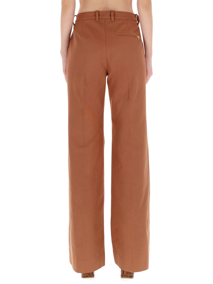 ChloÉ Pantaloni - Brown | 4dba0edbcf28fff2623316ea07c8e7e04dec8021