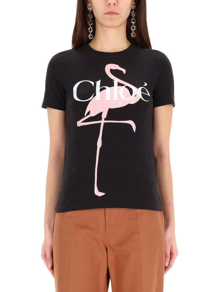 ChloÉ T shirt - Black | 48277674a4771aaa0e29e9d3a02673f5f5928e72