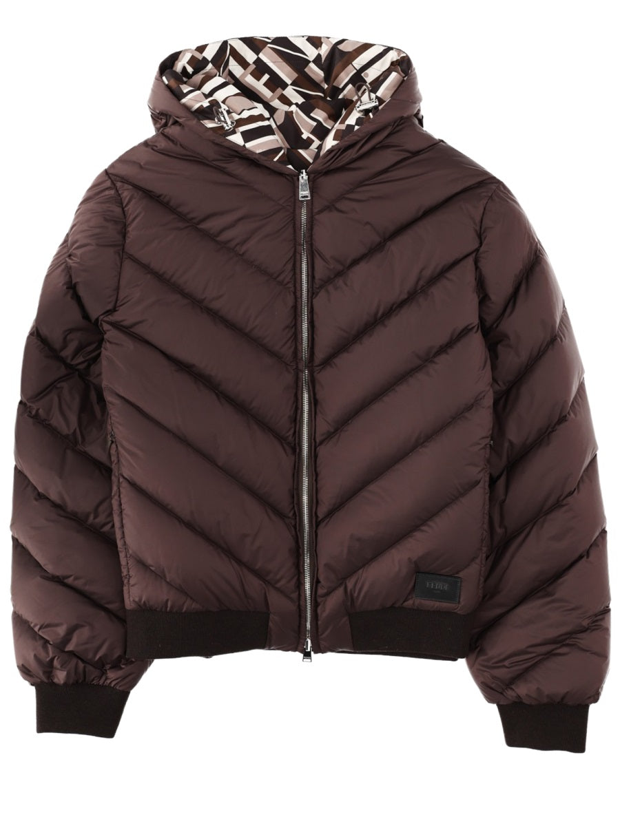 Fendi Giacche - Brown | e3e18dd3d3d62407f1aa99ad015a922dccc74a6d
