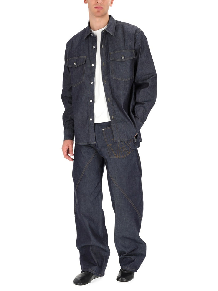 Jw Anderson Jeans - Blue | 070825e6a7dca941b061a6116d8d856cc0fef1ec