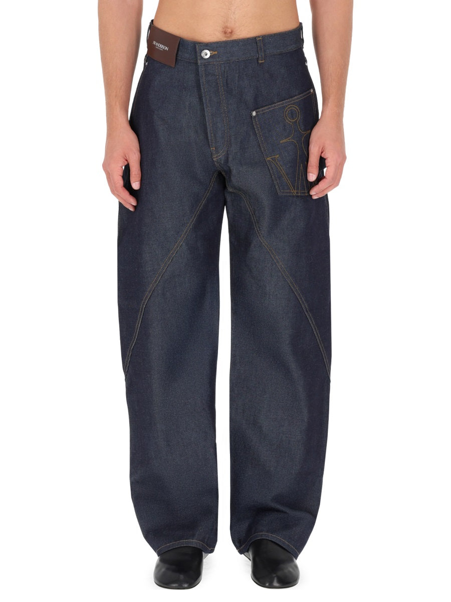 Jw Anderson Jeans - Blue | 5072964ef3401a311c9b3cfd4722534c7b6eec66
