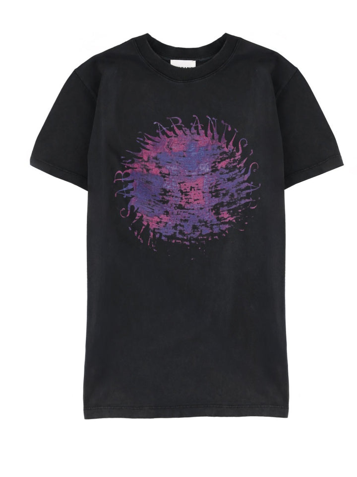 Isabel Marant Etoile T shirt - Charcoal | b43137a0ca73f07aaaea21edcb5070b176858a37