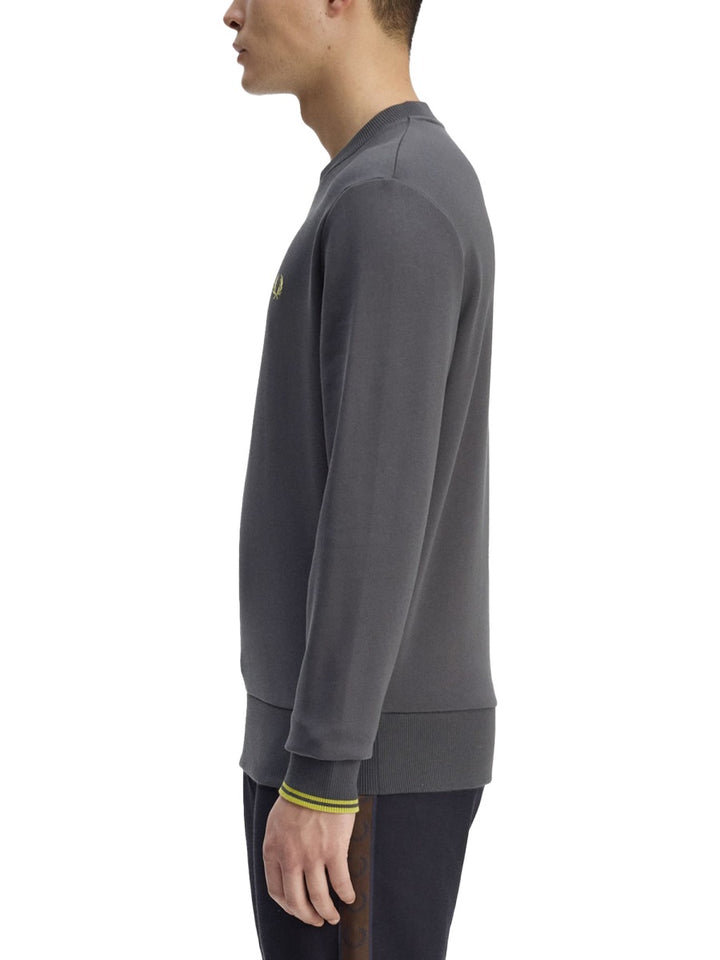 Fred Perry Felpe - Charcoal | cf5415427c0c723626e2db515a8f82233b0b104e