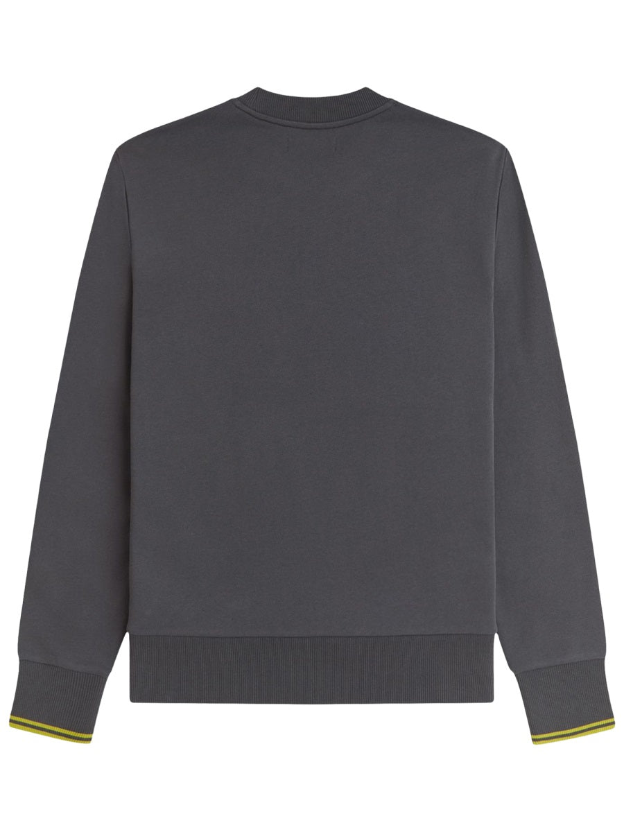 Fred Perry Felpe - Charcoal | 8864d6f65b10072c90c21f9592d0f9dcecfad58d