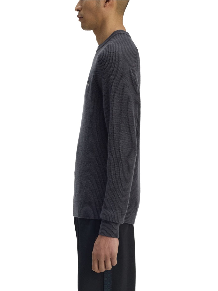 Fred Perry Maglioni - Charcoal | ea428422b6aa55f1732988c27fcc0752e6754e7b
