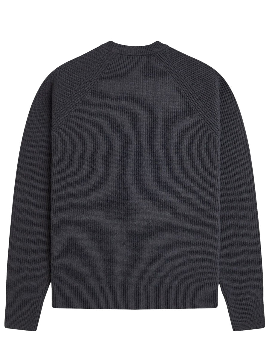 Fred Perry Maglioni - Charcoal | 471a653fe935ad37854cfcc00343f88ecaaa2fd7