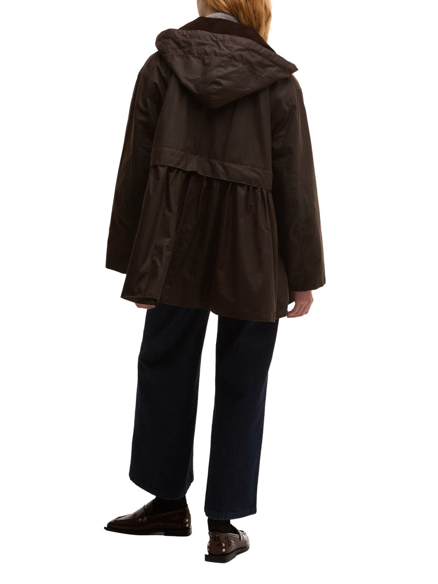 Barbour X Ganni Giacche - Brown | 30d757b23155fbc64ffed51938e4fd44efb3f0f0