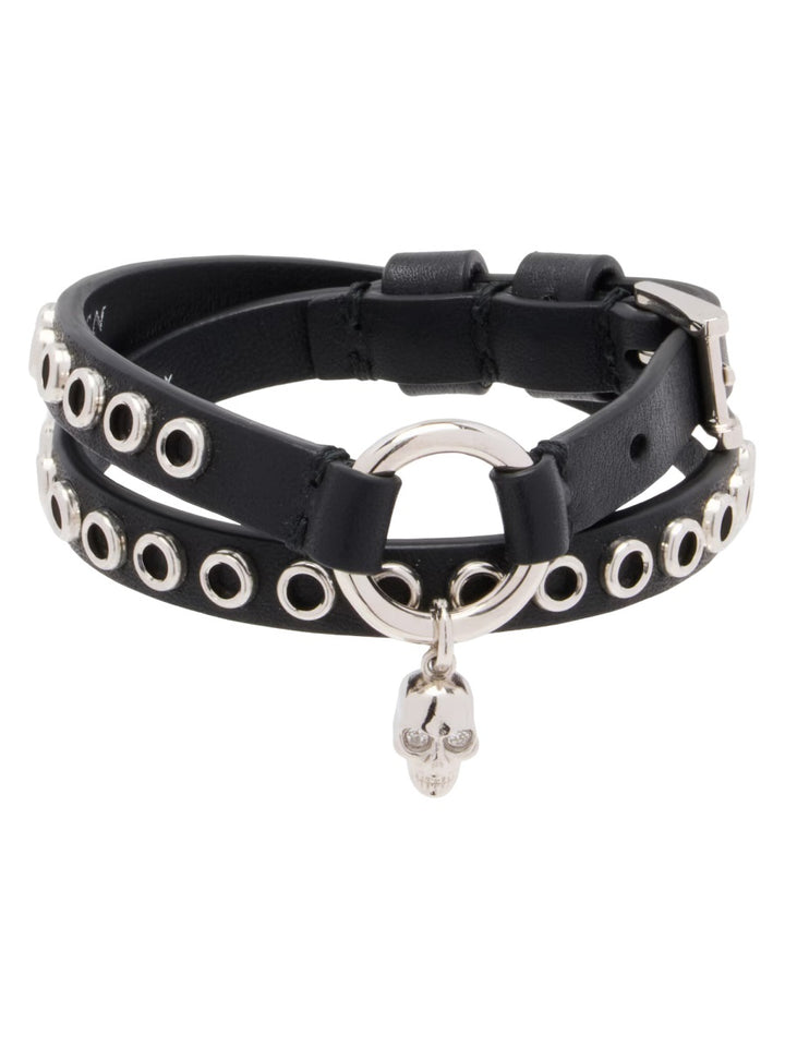 Alexander Mcqueen Bracciali - Black | 9ae919d4983003b9427cf4a2154d6907838b4d99