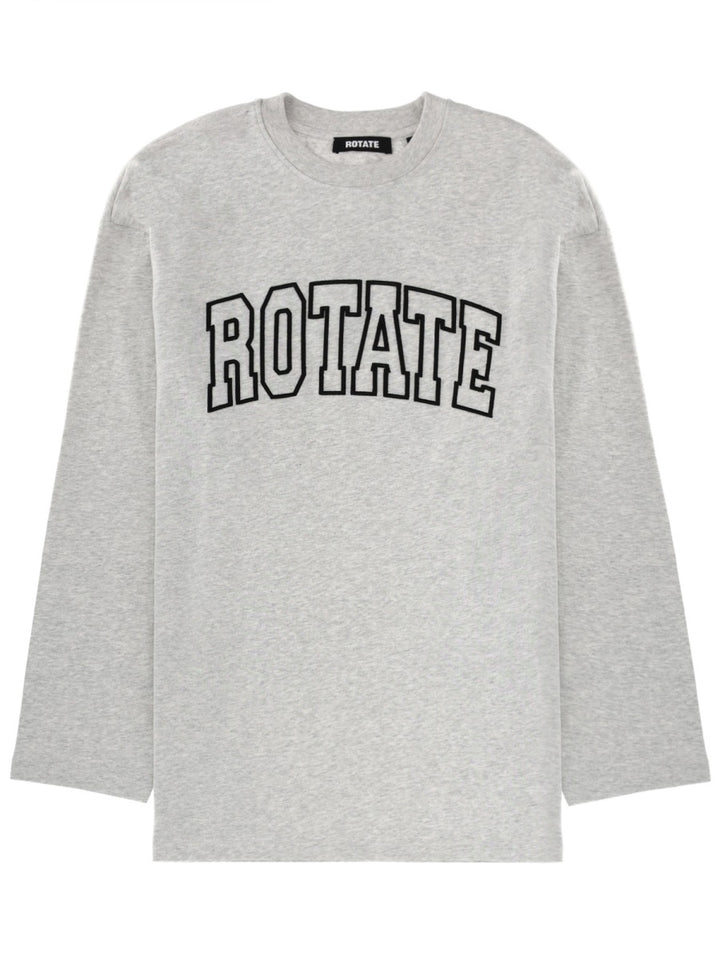 Rotate Birger Christensen T shirt - Grey | 8a06efed25c00089a6e833a6f782397e9c453b4e