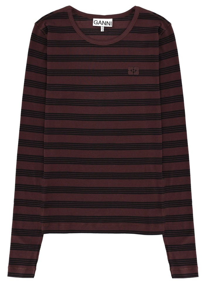 Ganni T shirt - Brown | a7f37b8aed3e8f48ea15c19753bbee91142866d1