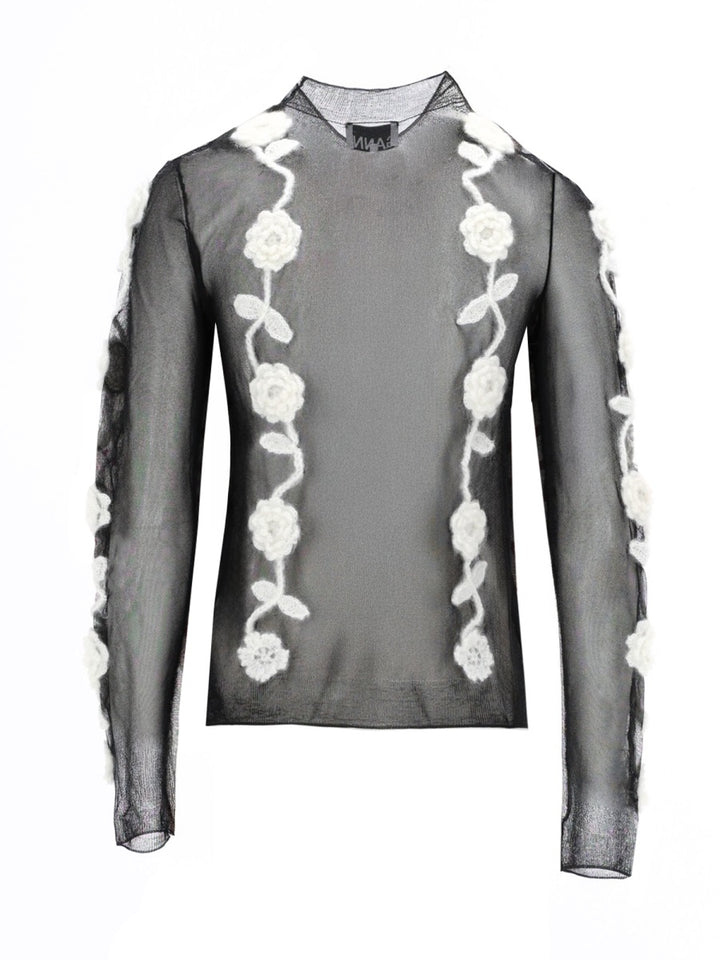 Ganni Top - Black | f7f2a12a4e882d69bc307963b46ea512ac78f7ea