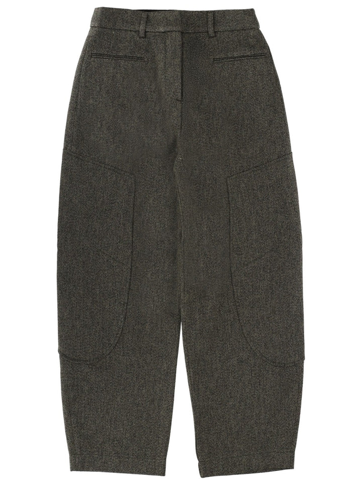 Ganni Pantaloni - Green | 7b4b9ea52cc32d63abfe4e87889e7ee4e177d9de