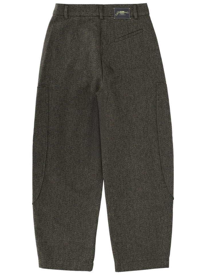 Ganni Pantaloni - Green | 02a3bb0bc834014d95a028e7cc85b54eba1a0cca