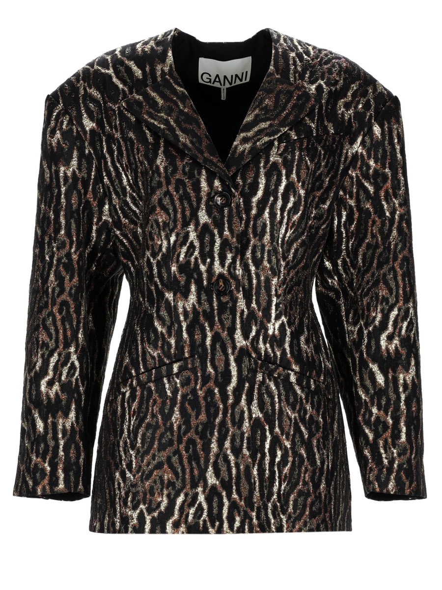 Ganni Giacche - Animalier | 9d0d7a0e4147fefa72acec71857a2018307640ba