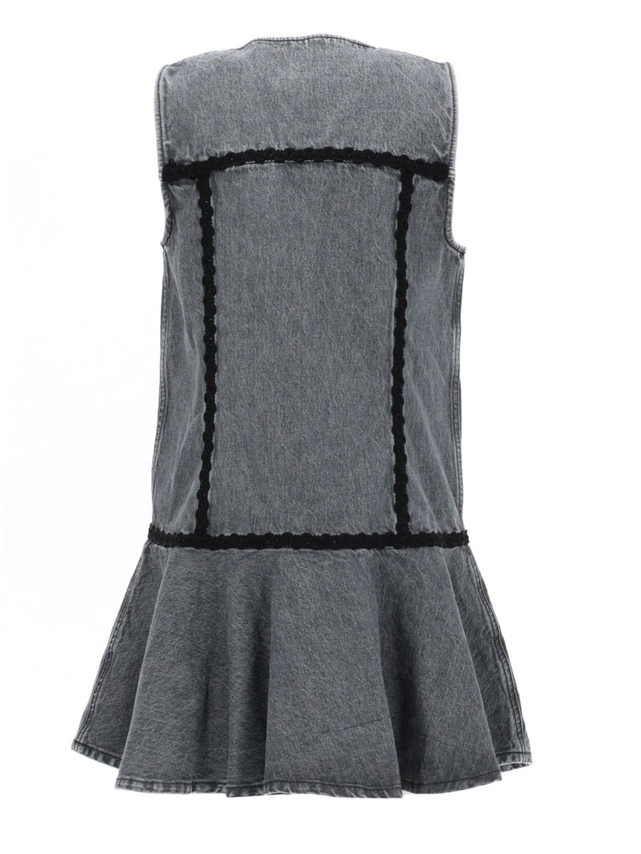 Ganni Abiti - Charcoal | d663e8bd0ea598c33c19b9c85caded5b4bb5fe31