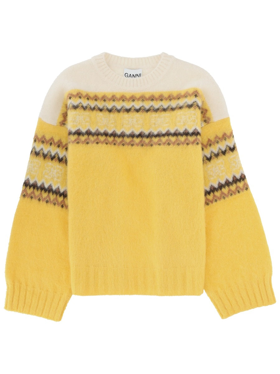 Ganni Maglioni - Yellow | a3a4c302e91cb4ec431d5d9fc6f078bd574b5f0d