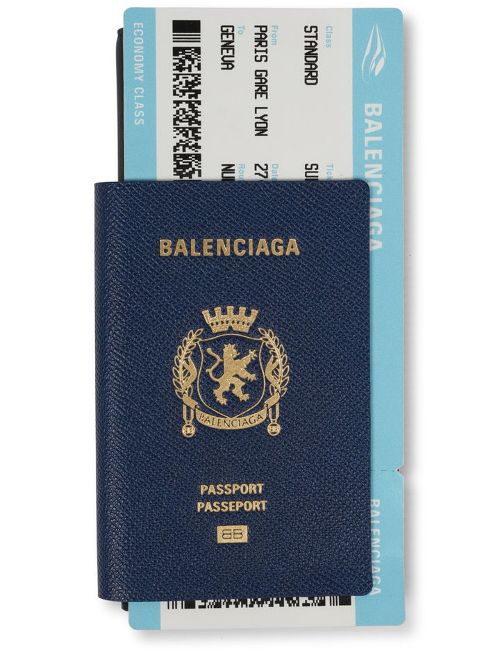 Balenciaga Portafogli e Portacarte - Blue | 1644346d3e996fb5ed3f13a4921b1dada1aa7a00