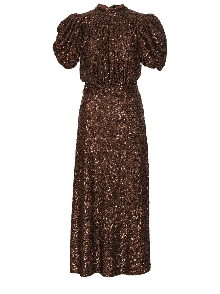 Rotate Birger Christensen Abiti - Brown | 5f709bb19642804d53b808ab92b93075dc8447b3