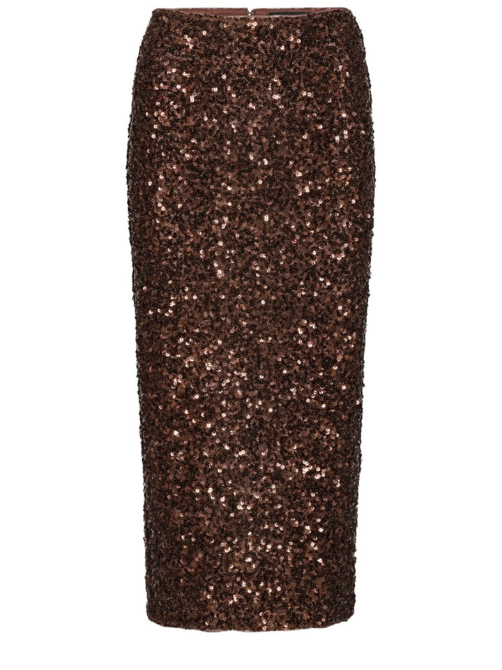 Rotate Birger Christensen Gonne - Brown | 11627cd28b522a31bae33e9c7fa48b0013c074d9