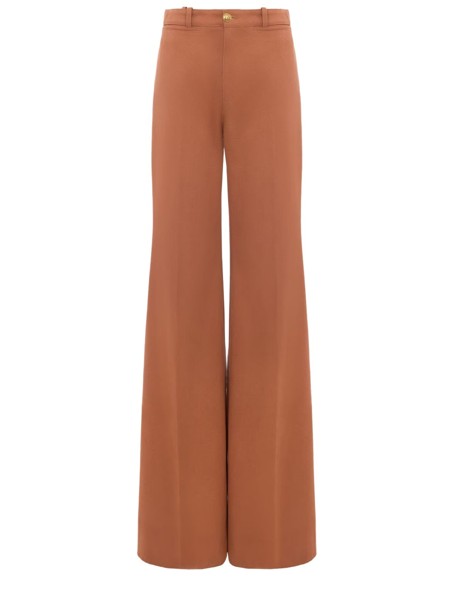ChloÉ Pantaloni - Brown | ff56267dc797bcb62027cd1c658093a3e1601fc7