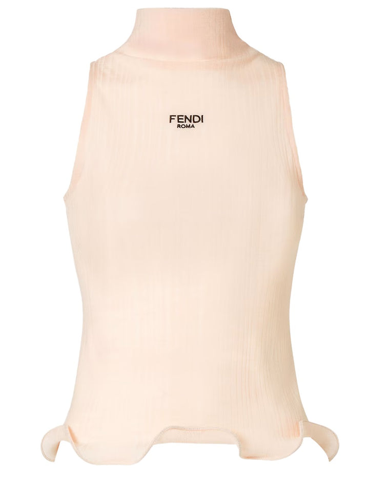 Fendi Top - Pink | 4aa23a13d185c6e93b219ef6a89271146aab7d11