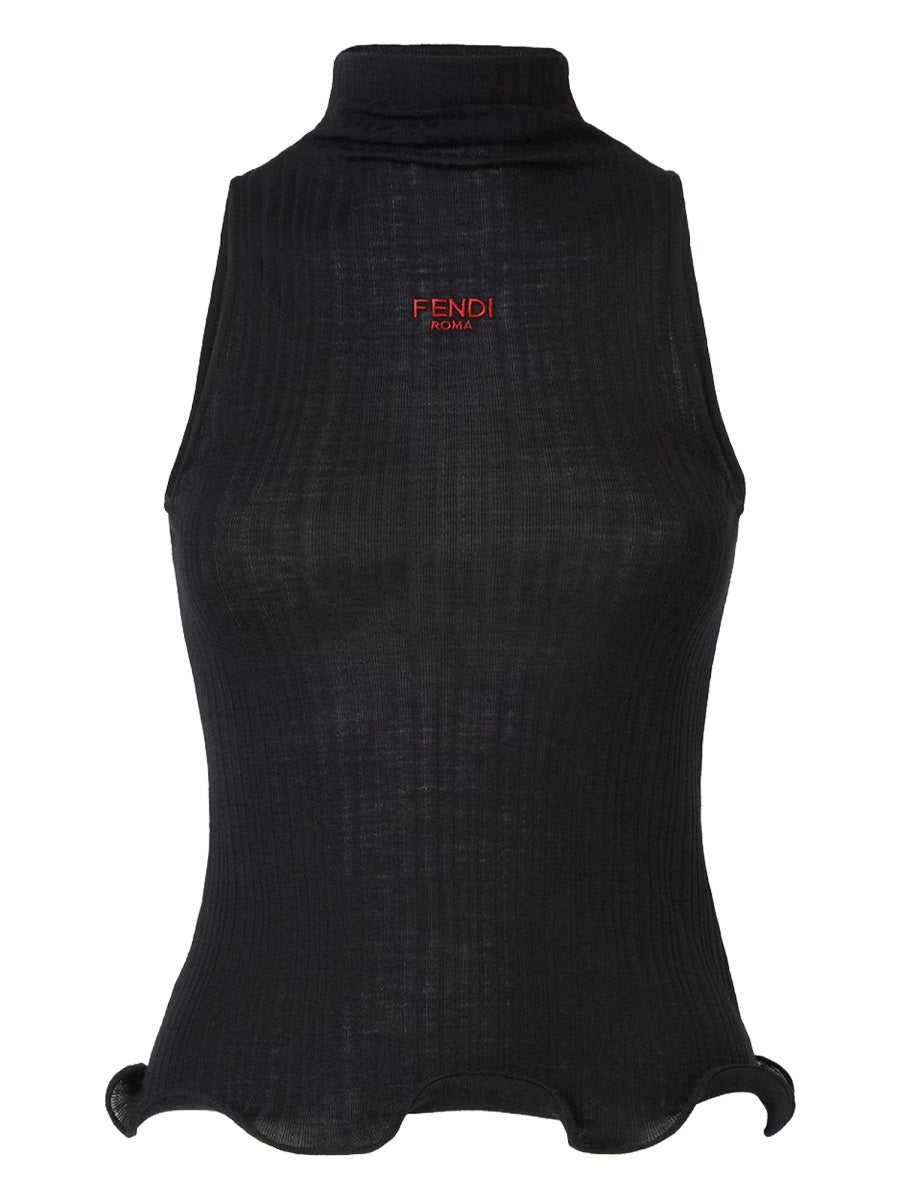 Fendi Top - Black | 72a8f688cde1760231dff1b4c308270be397a17b