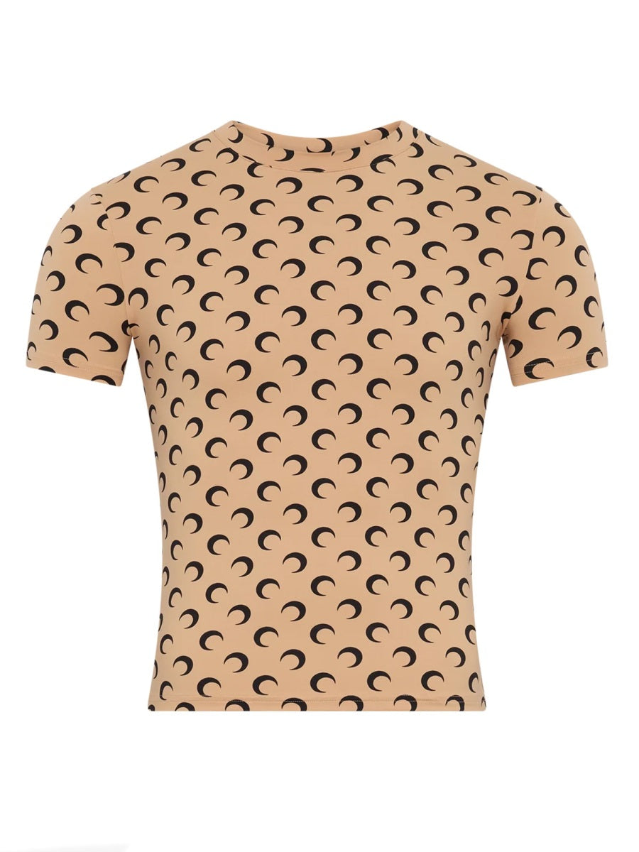 Marine Serre Top - Nude | 89a0c9b5d35ef33b24678353a92e20ba5e989bbc