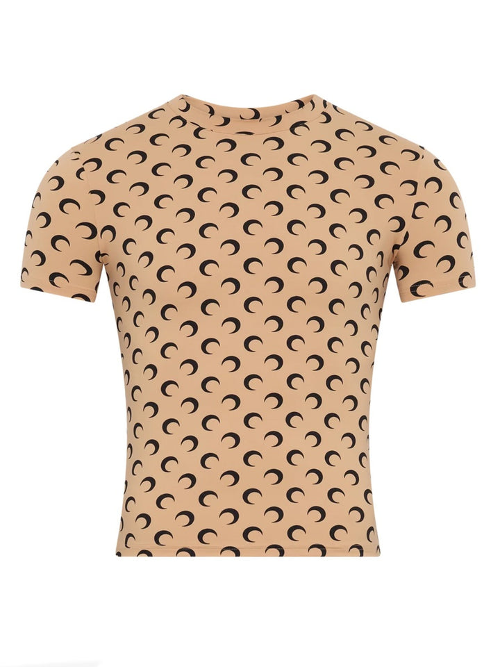 Marine Serre Top - Nude | 89a0c9b5d35ef33b24678353a92e20ba5e989bbc