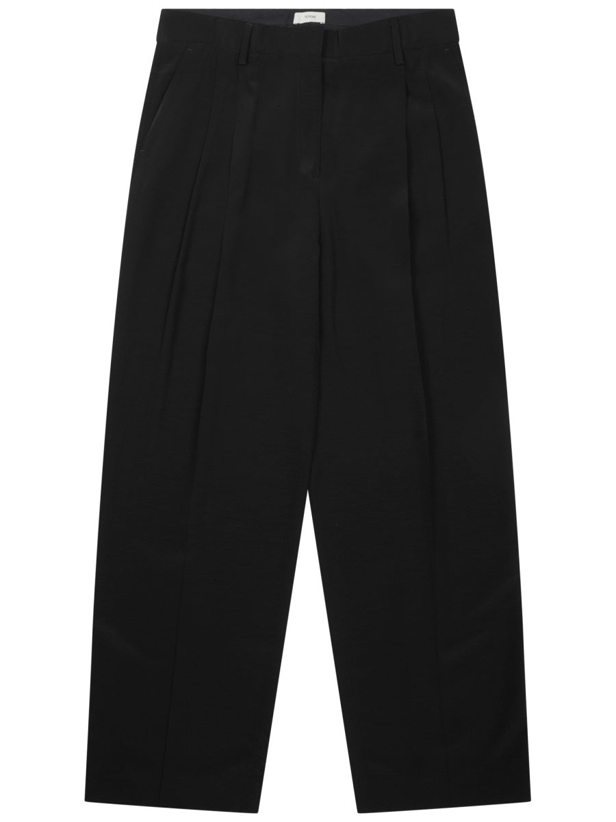 Toteme Pantaloni - Black | ca91212fd50537debf80724b96f7fea27033d07f