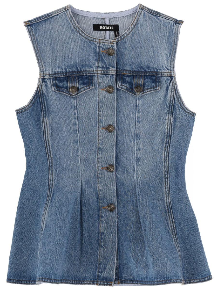 Rotate Birger Christensen Top - Blue | af35c2b1717064c50a681546e90fd7b9dbc12cbe