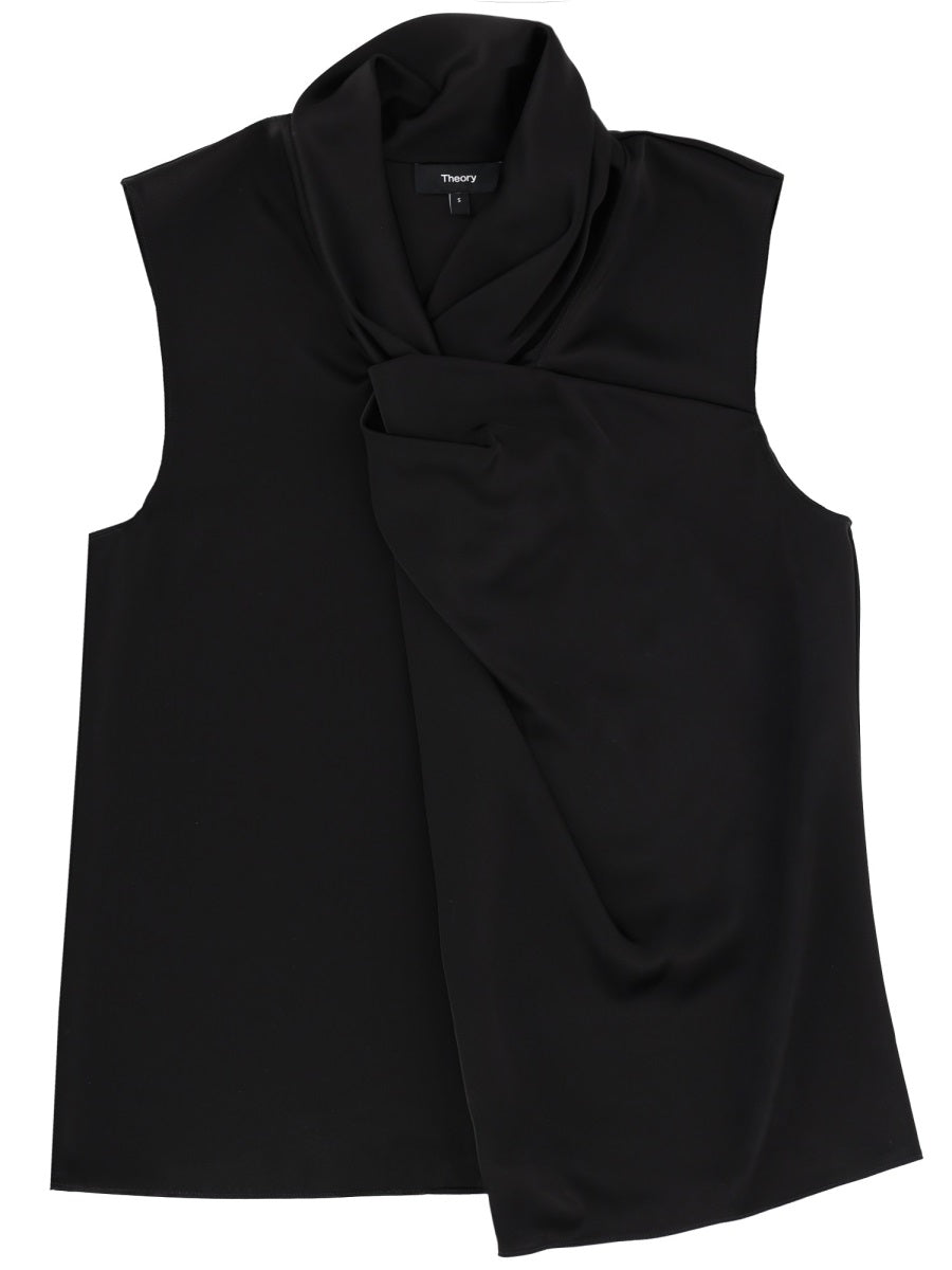 Theory Top - Black | 6dc71e15360fb2847e8d21eacf588f9f4db49370