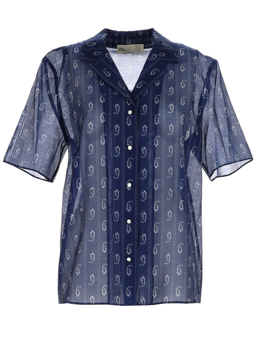 Tory Burch Camicie - Blue | 2bc567a2ba0c0d2b514f2ff24ebd8f71fc5d51c2