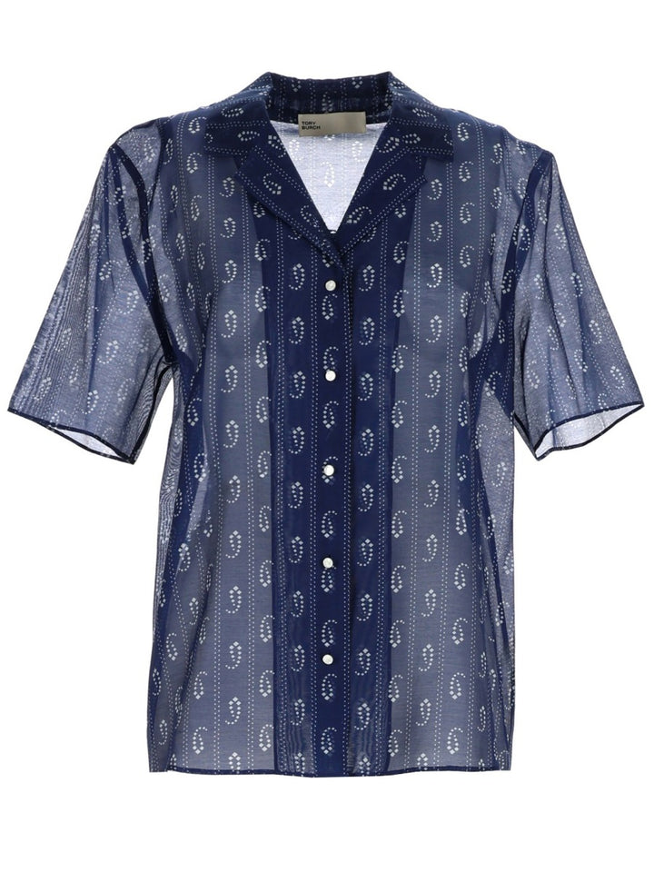 Tory Burch Camicie - Blue | 2bc567a2ba0c0d2b514f2ff24ebd8f71fc5d51c2