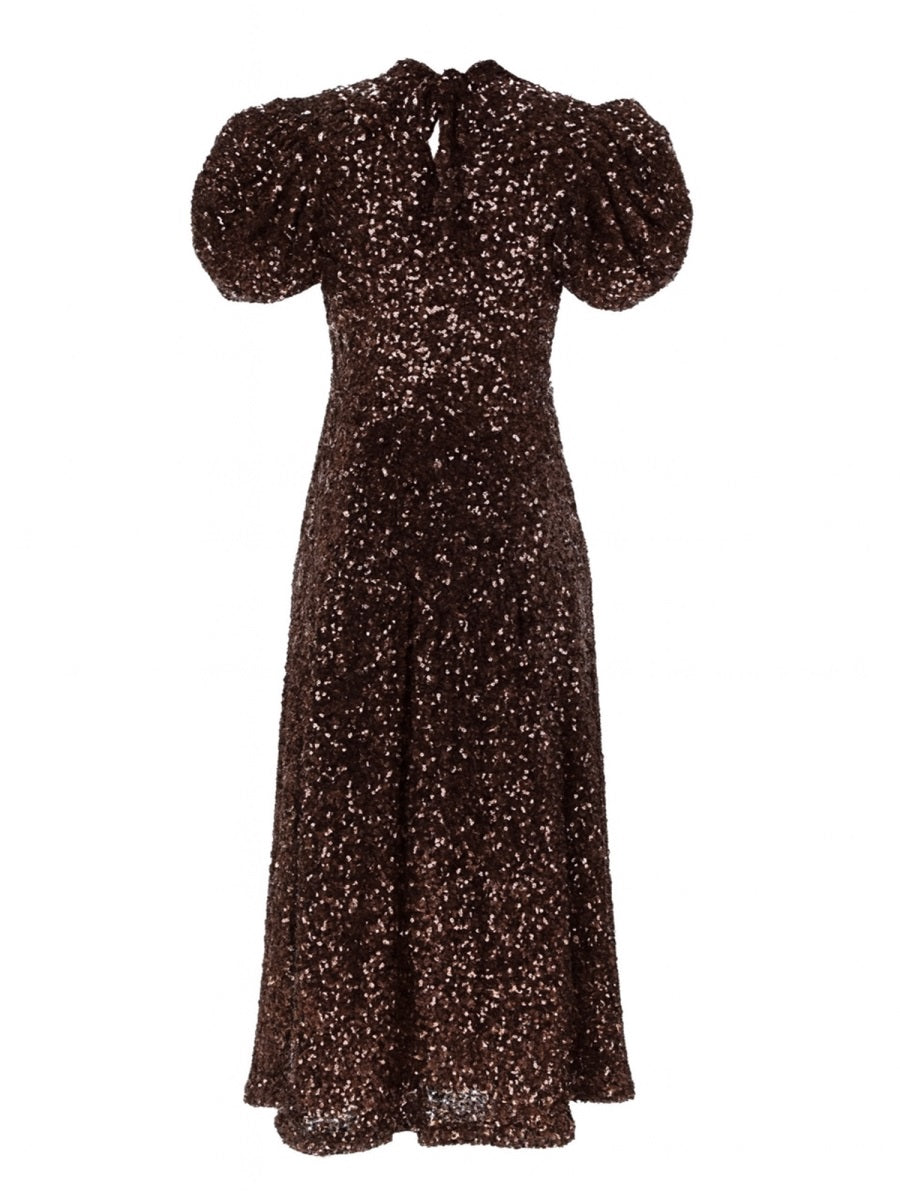 Rotate Birger Christensen Abiti - Brown | 6bfa453be941c5429d06ef5cfec399578a40f961