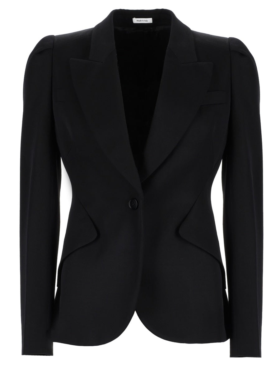 Alexander Mcqueen Giacche - Black | b3fac77cb396b18cd2de8c6bbc1b7e9b250bb23c
