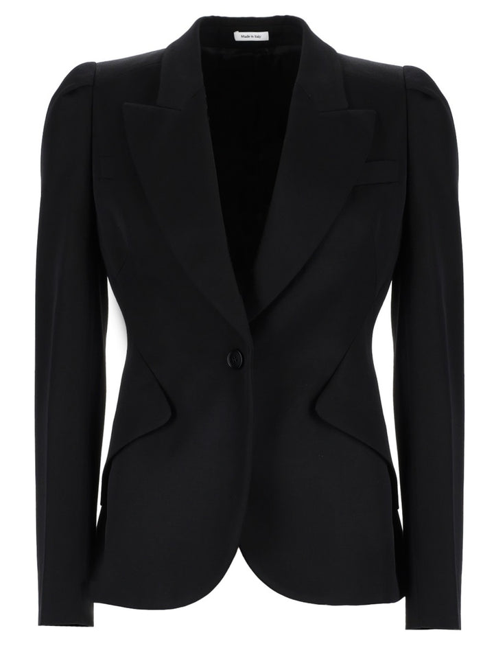 Alexander Mcqueen Giacche - Black | b3fac77cb396b18cd2de8c6bbc1b7e9b250bb23c