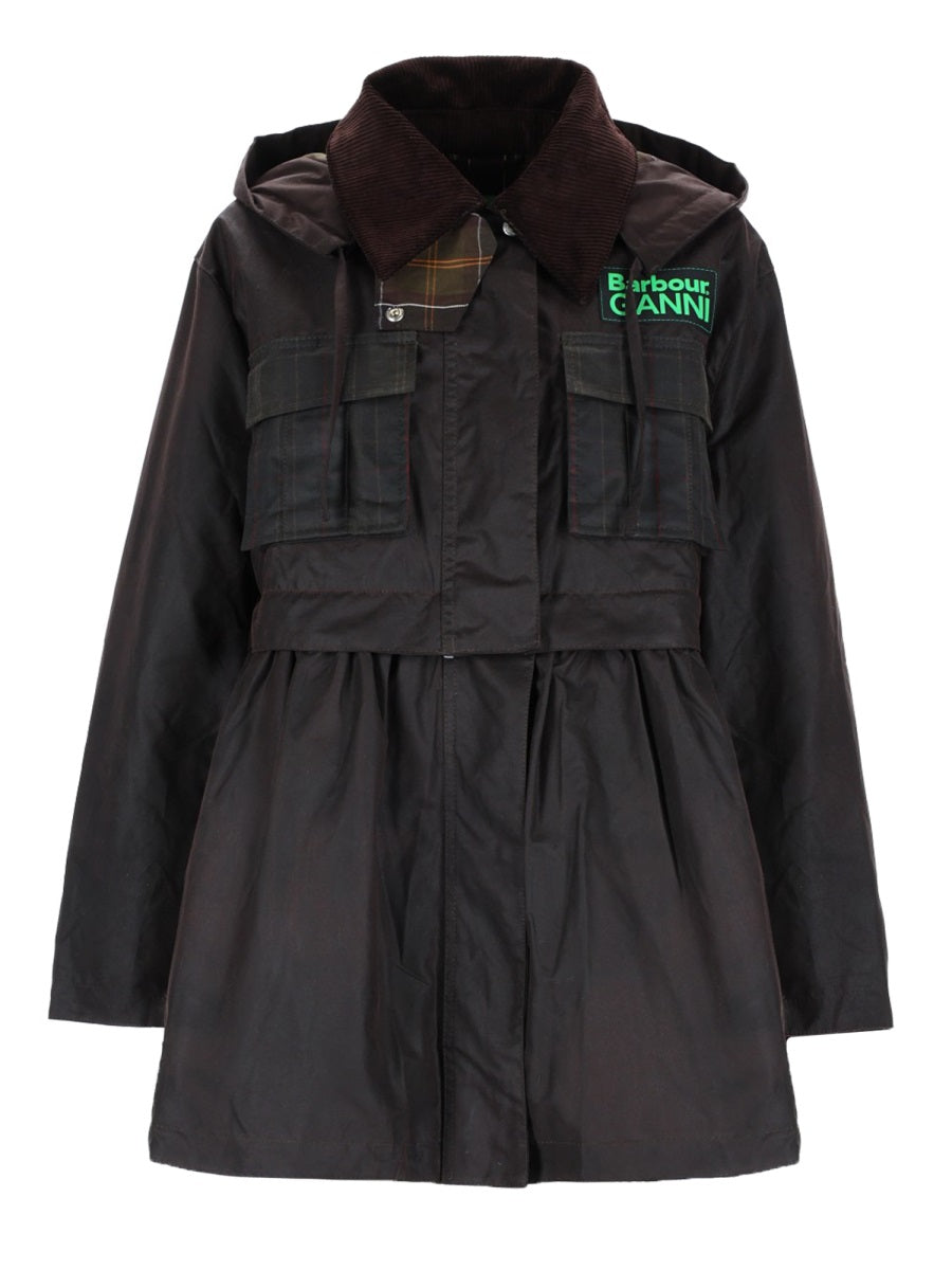 Barbour X Ganni Giacche - Brown | 4f51429b2ef1ac983e0cb2dd0ad279f46e0411e0