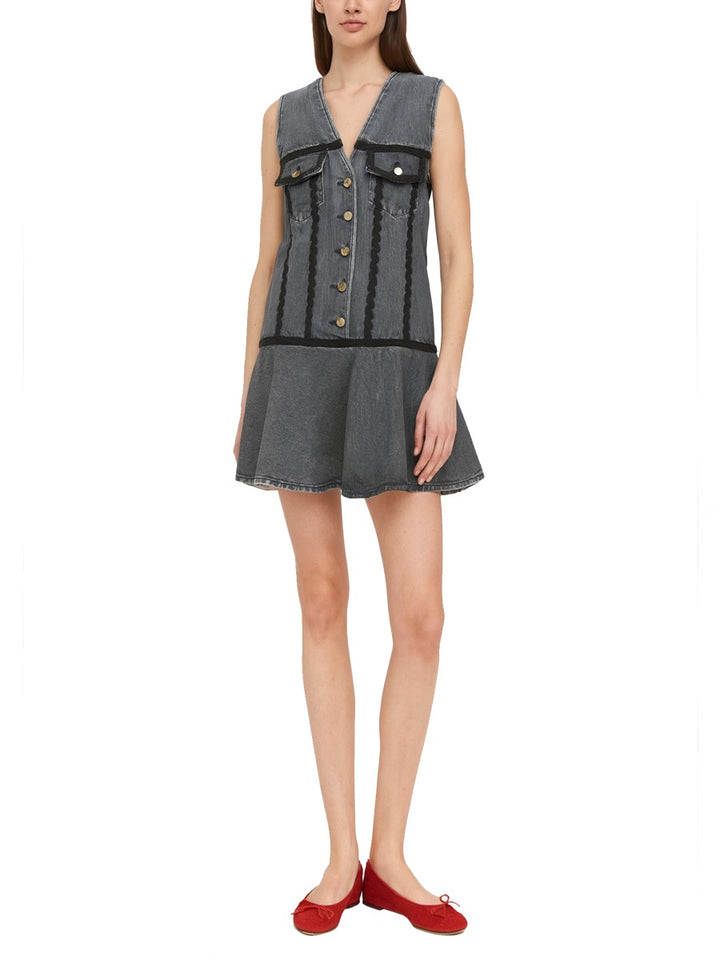 Ganni Abiti - Charcoal | 58d8d91b5cd4129ed9cb1e5cbd1af7b670fff14e